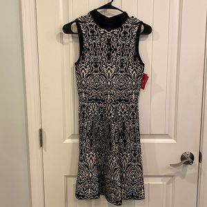 Cute black and white dress